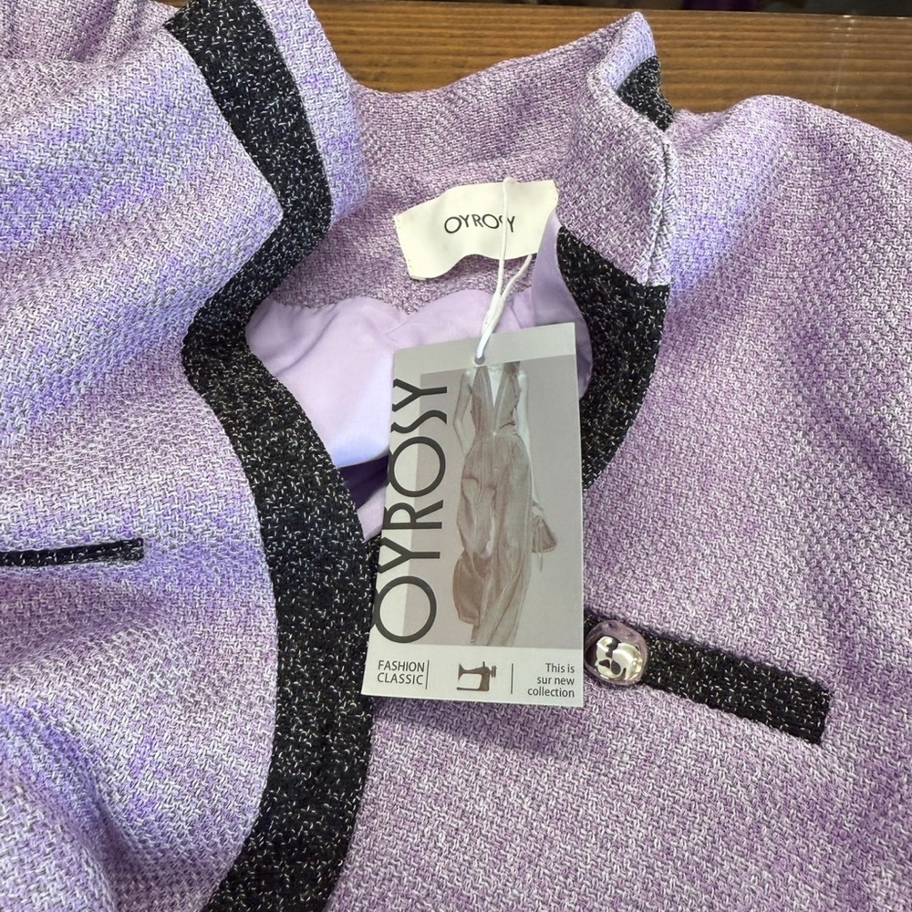 Oxyrosy Women's Lavender Skirt Set